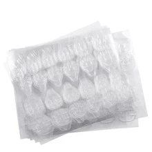 Двусторонний клей-стикер для ногтей, клей для ногтей желе-гель-лента клейкие вкладки клей для ногтей прозрачный гибкий клей поддельные ногти советы F