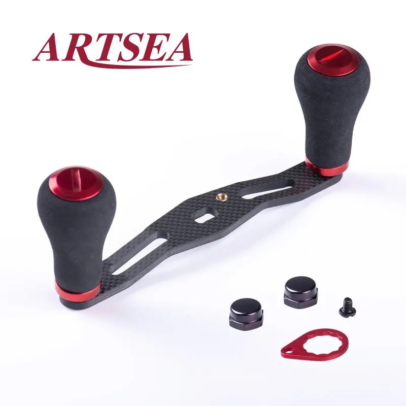 ARTSEA новая 1 K Рыболовная катушка из углеродного волокна ручка EVA для