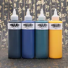 Горячая Профессиональная краска для тату пигмент татуировки высококачественные чернила 240 мл/8 унций основные пигмент цвета татуировки