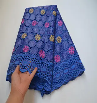 

5yards french lace fabric 2020 high quality lace tissu african cotton bazin riche fabric latest embroidery lace guinea brocade