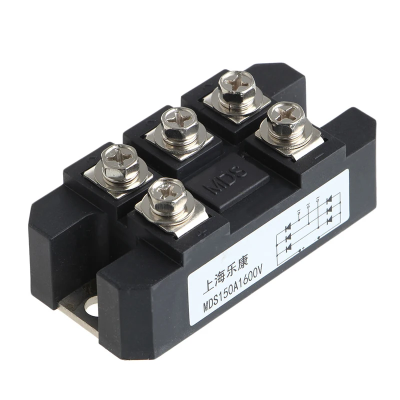 MDS 150A 1600V Three-phase Diode Rectifier Bridge Module Board MDS150A T8WE diode bridge rectifier