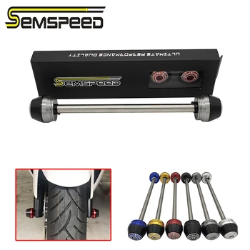 

SEMSPEED For Honda MF13 Forza300 250 125 2018-2020 CNC Motorcycle Part Front Wheel Fork Axle Plate Guard Frame Slider Protector