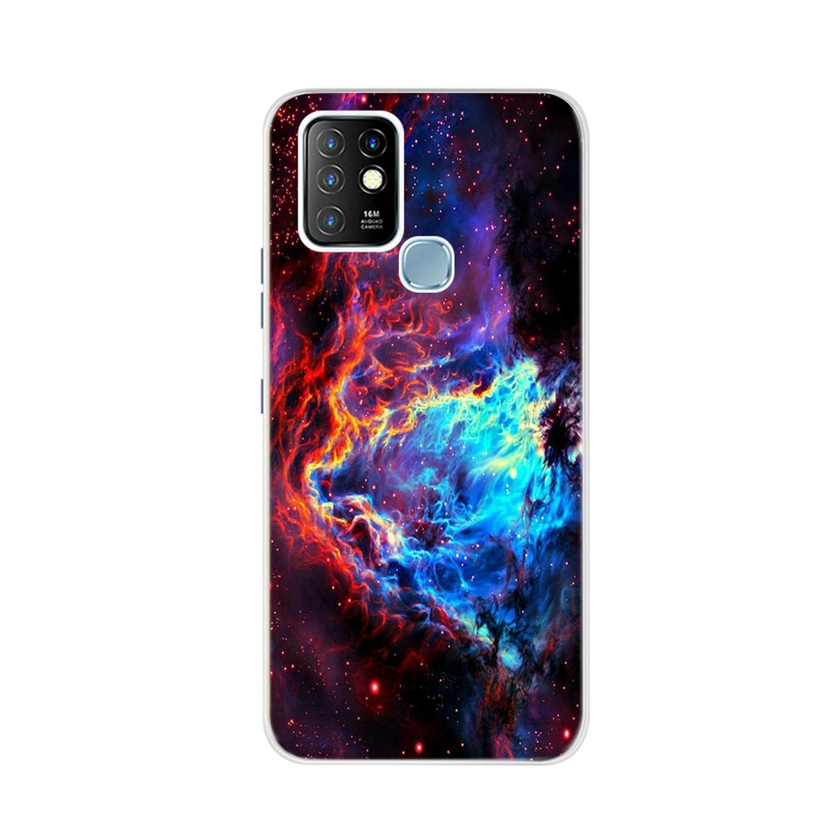 Soft Silicone Phone Back Cover for Infinix Hot 10 Series