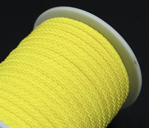 ATF 4mm Thread Woven Twine Beading Lace Rope Braided Nylon Milan Cord For Bracelet Strip Making Handcrafts Jewelry Accessories