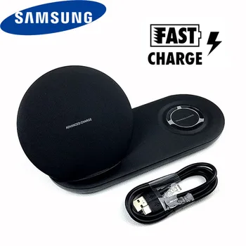 

Samsung Fast wireless charger Original Qi dual charge adapter for Galaxy s8 s9 s10 plus note 8 9 10 + /iPhone X XR XS 8 EP-N6100