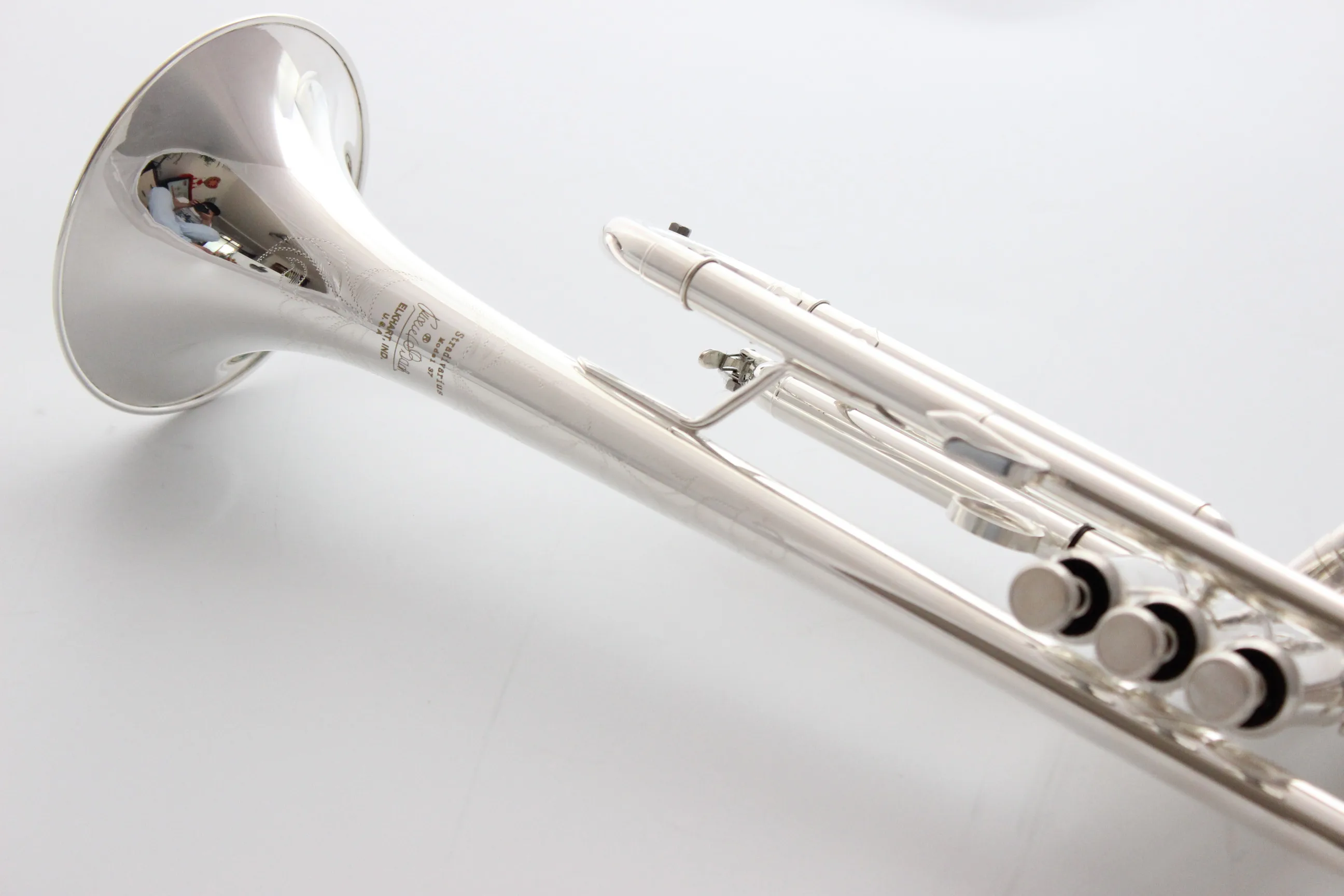 New De Xin Bb Trumpet LT180S37 Silver Plated Music Instruments Profesional Trumpets Student Included Case Mouthpiece Accessories