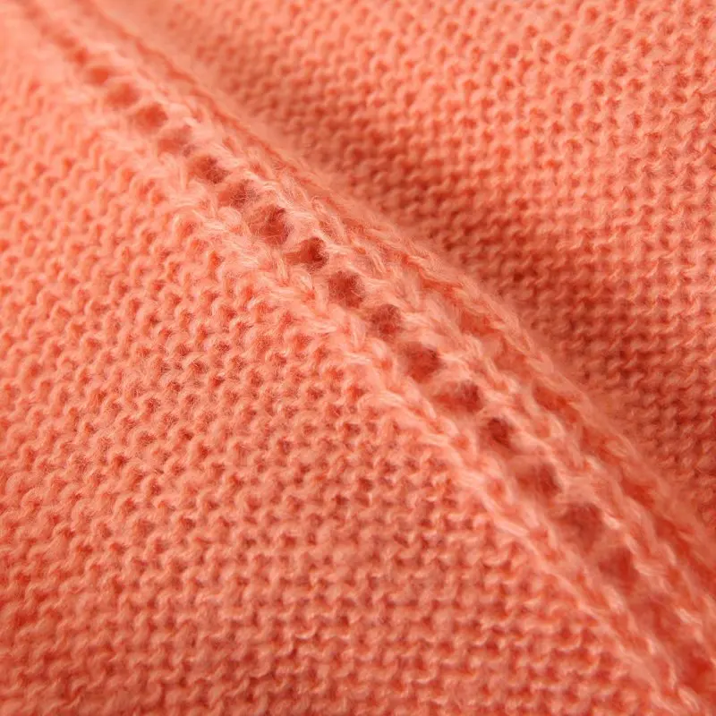 Bazaleas Франция Оранжевый женский свитер шикарный винтажный вязаный кардиган милый pull femme одежда для женщин kardigan Прямая поставка