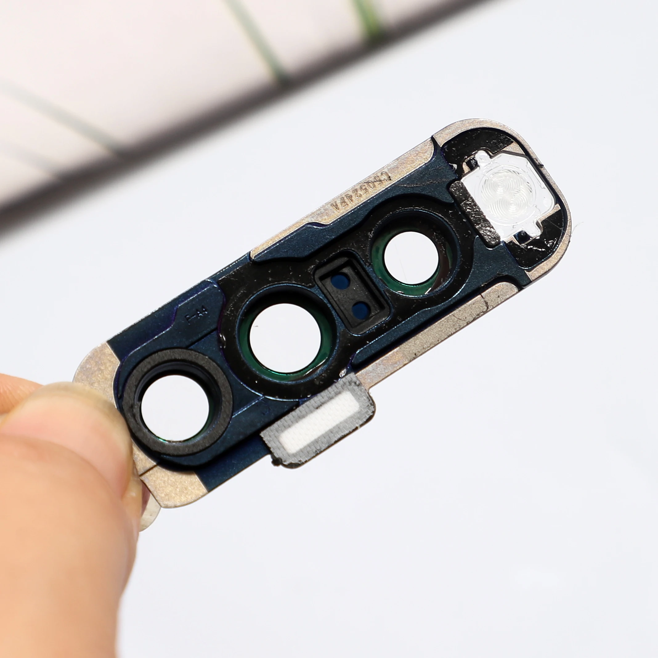 Oneplus7 Pro For Oneplus 7 Pro One Plus 7Pro Camera Lens Glass Back Cover With Frame Holder Replacement Repair Parts