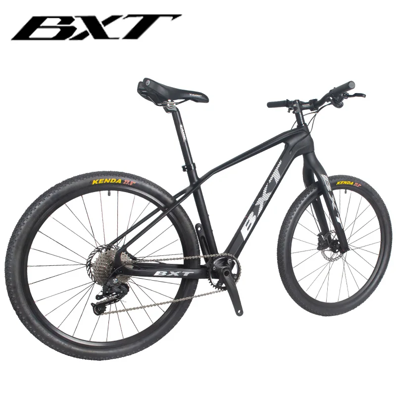 BXT 27 5 дюймов углеродное волокно горный велосипед 1*11 скорость двойной дисковый