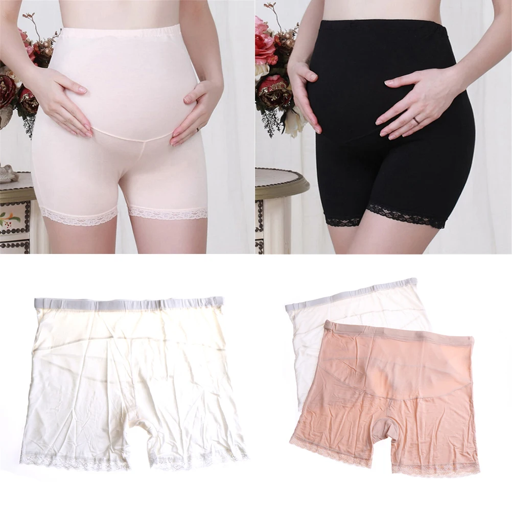 Летние шорты для беременных женщин; однотонные свободные эластичные шорты для беременных; удобные домашние повседневные Капри