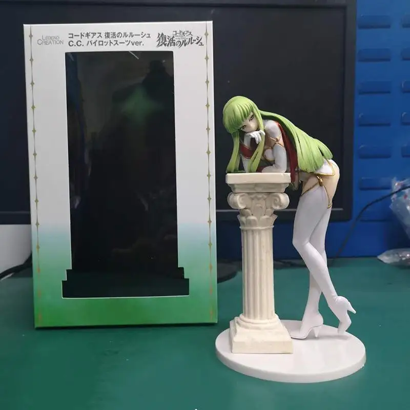 

2021 New Japan Anime Code Geass Lelouch Of The Re:surrection C.c. Native Pvc Action Figure Collectible 19cm Anime Figure Girl