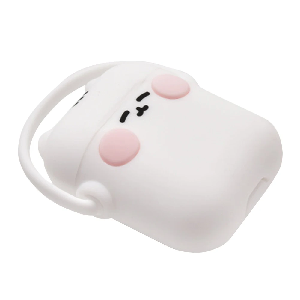 

Washable Cartoon Dustproof Shock Resistance Mini Soft Silicone Cover Replacement Gift Solid Protective Case For Apple Earphone