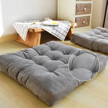 

Large Corduroy Chair Cushion Thickening Anti-skid Cotton Seat Pad Winter Cushion Throw Pillow Office Bedroom Home Decor 55*55CM