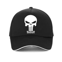 Герой США Каратель Череп Логотип Бейсбольная кепка спортивная Snapback шапки регулируемая структура папа шляпа Повседневная мужская кепка s casquette bone