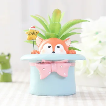 

wholesale Succulent Plant Pot Cute Animal Flower Planter Flowerpot Create Design Lovely Little Animals Home Garden Bonsai Pots