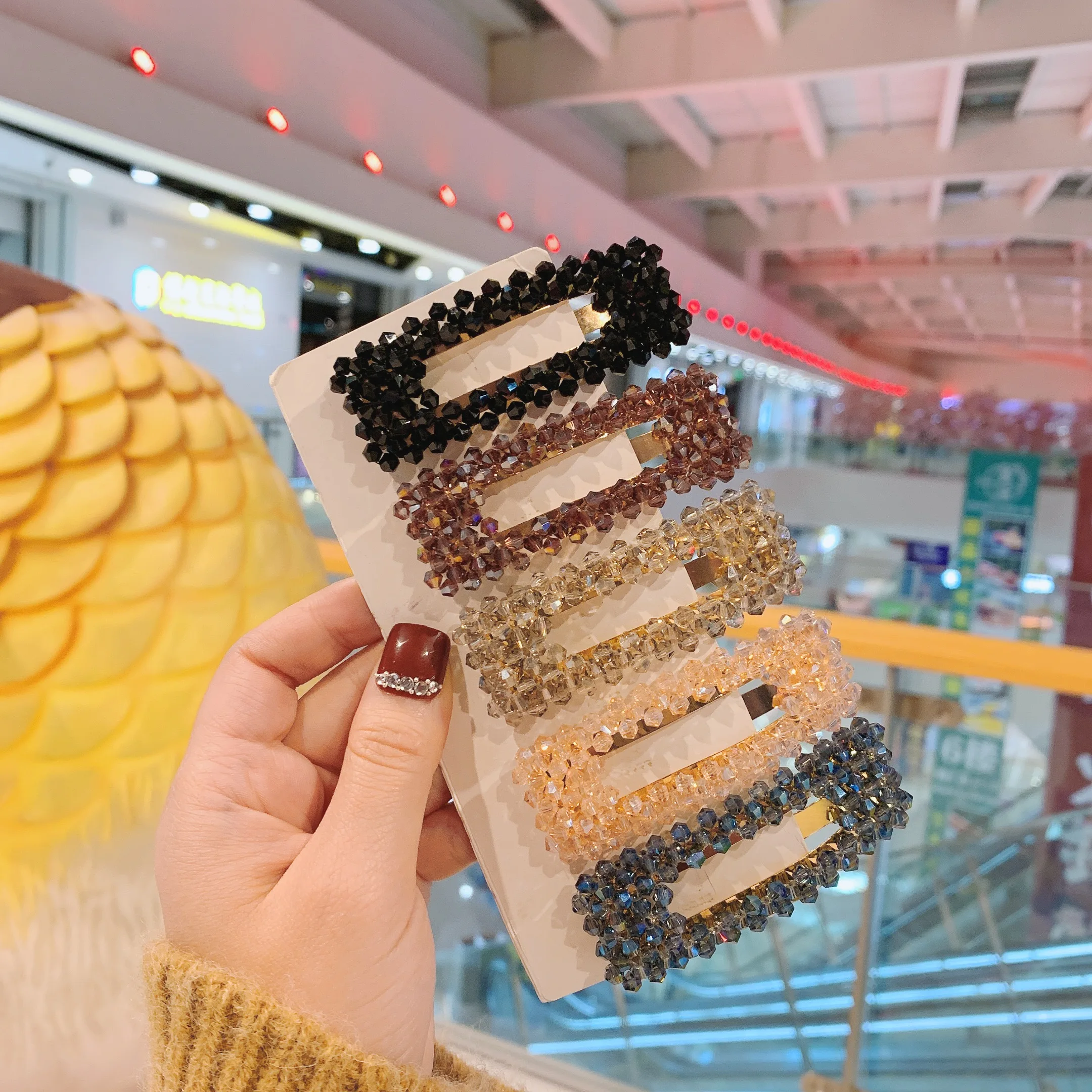 Милая акриловая заколка для волос в Корейском стиле невесты свадебный аксессуар