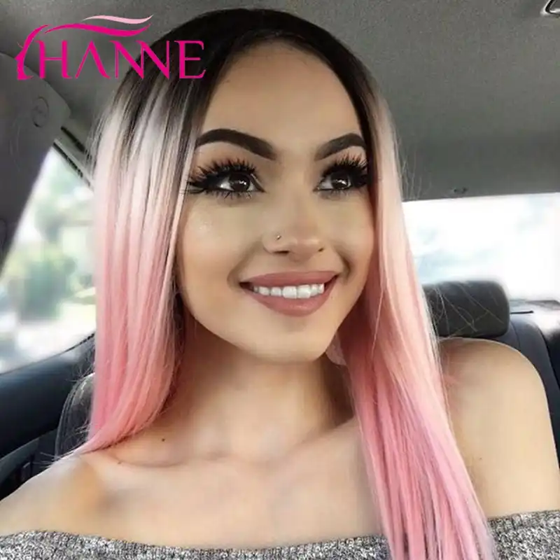 Hanne Pelucas De Pelo Corto De Color Rosa Y Bob Peluca Sintetica Ombre De Fibra De Alta Temperatura Hasta El Hombro Para Mujer Ropa De Dia Cosplay O Fiesta Aliexpress