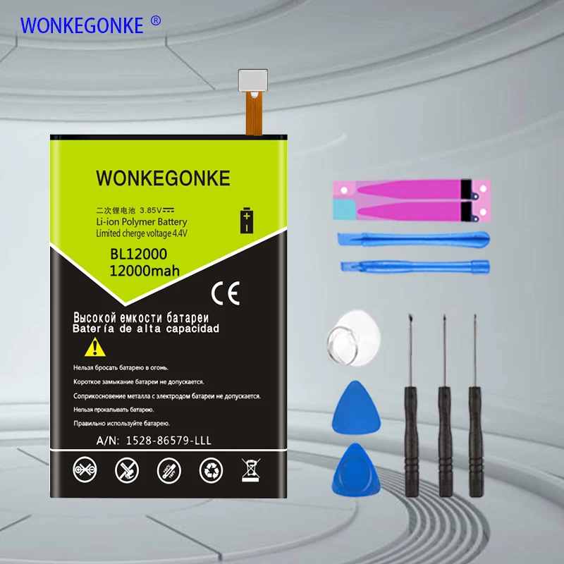 WONKEGONKE Для Doogee BL12000 батарея BL12000 PRO Высокое качество батареи мобильного телефона с номером отслеживания