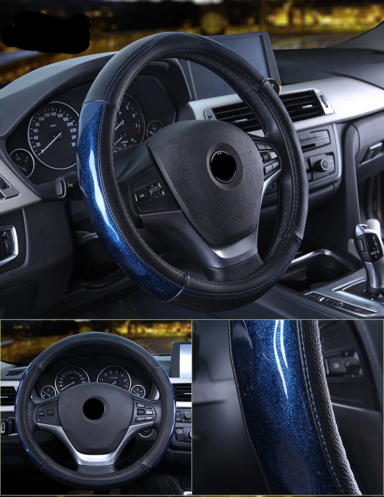 Подходит для Ford Mondeo Fox Forrester Carnival Телец крышка рулевого колеса автомобиля силикагель Bling