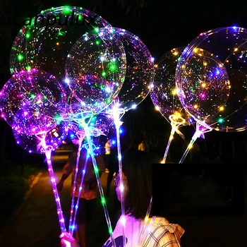 

Lanpulux Bubble Balloon Night Lights Romantic Lighting Wedding Party Concert Festival Parade Portable Multicolor Decor Lamp