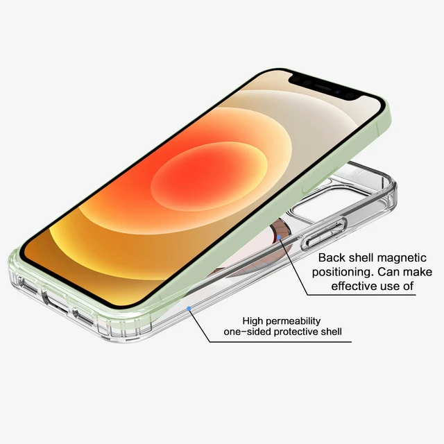 Funda Vrs Transparente Crystal Bumper Para Iphone Xr Con Contorno Café