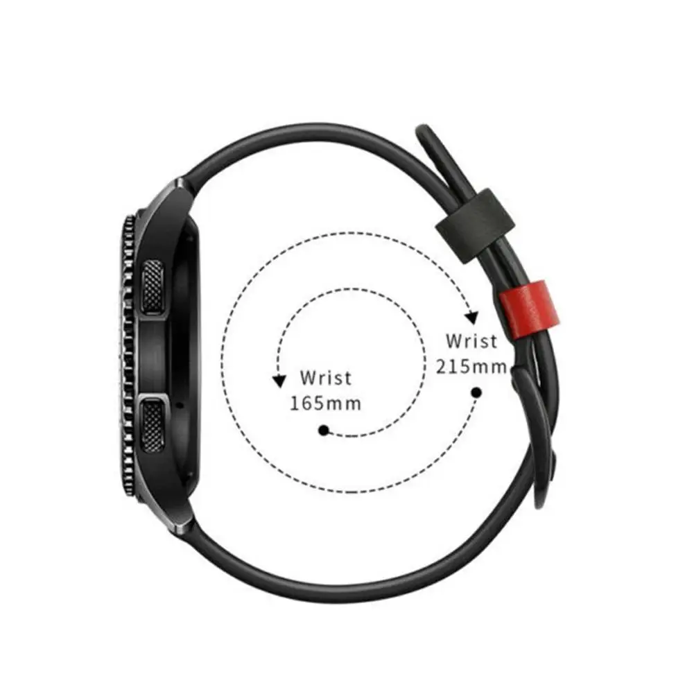 Качественный ремешок для часов из натуральной кожи для samsung Galaxy Watch 42/46 мм универсальный ремешок для быстрой замены