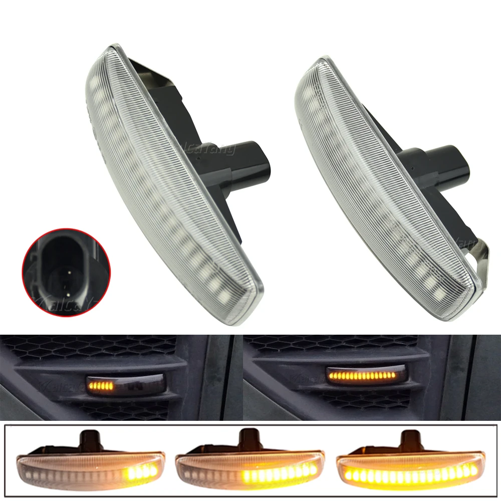 Светодиодный динамический поворотный сигнал для Land Rover Range Sport Discovery 3 4 Freelander 2
