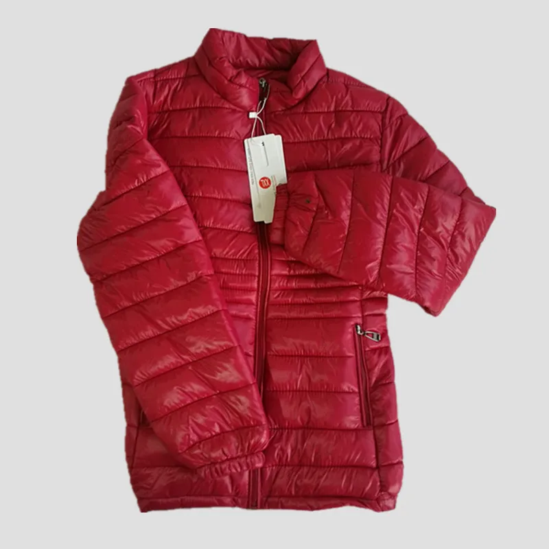 Autumn& Winter Elderly People down Jacket Cotton-padded Clothes Women's Short Korean-style Cotton-padded Clothes Slim Fit Stand