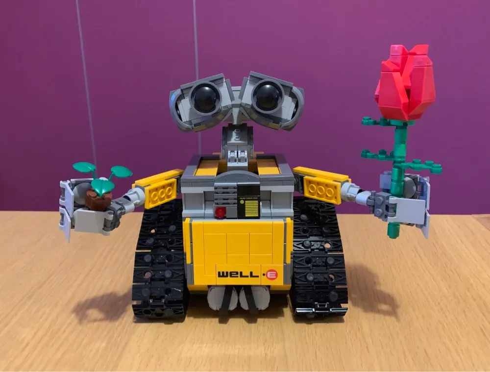 Идеи создатель MOC WALL-E робот RC Eve Playmobil строительные блоки Наборы комплекты кирпичей Фильм Дети Marvel совместимы