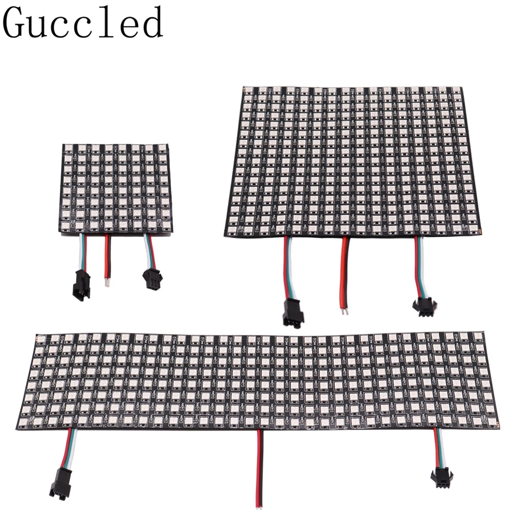 Good Deal Addressable-Panel-Light 8x32-Module Matrix-Screen WS2812 Led Digital Flexible 16x16 Individually EN1AlVxNy