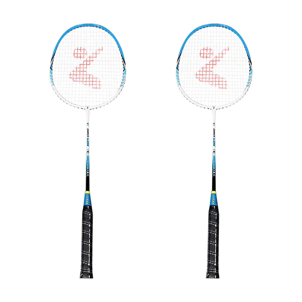 Racchette Leggeri di Alta qualit/à Badminton Sport con Racchetta Fitness Gioco Racket Sia su Elastico Racchetta da Badminton Offensiva e difensiva