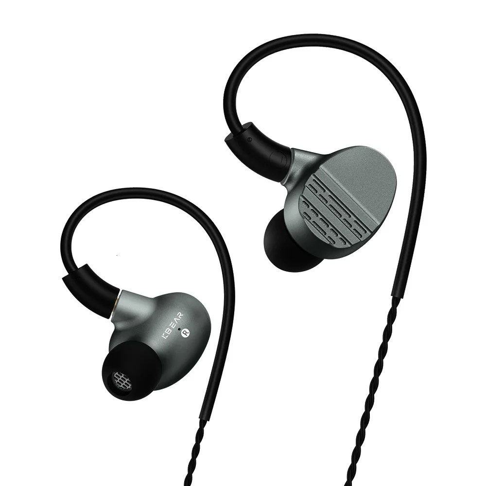 KB EAR HI7 наушники DJ in ear monitor 6BA+ 1DD гибридная гарнитура с разъемом MMCX Hifi earplug