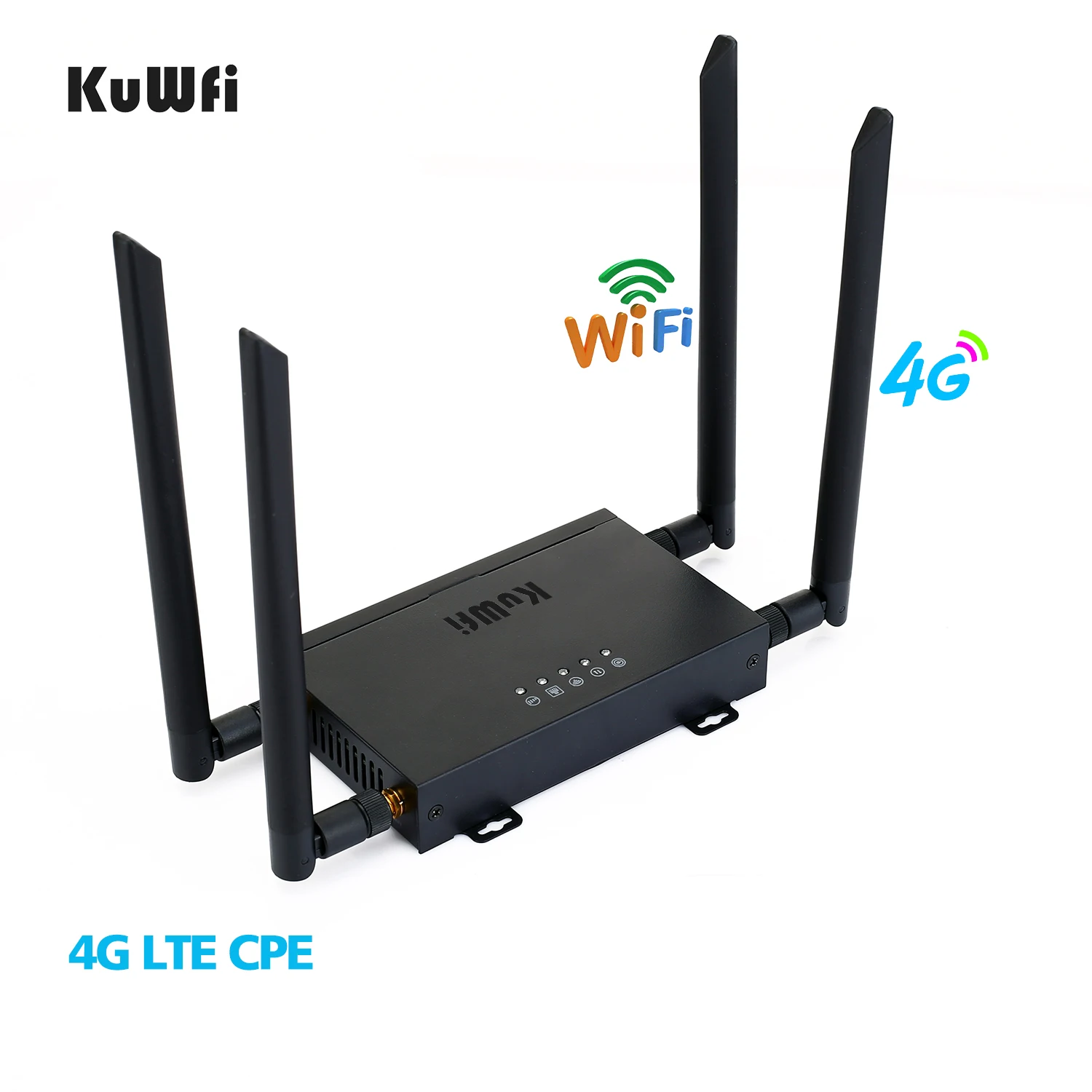 KuWFi Router 300Mbps Промышленный маршрутизатор CAT4 4G CPE Маршрутизатор Extender Сильный сигнал