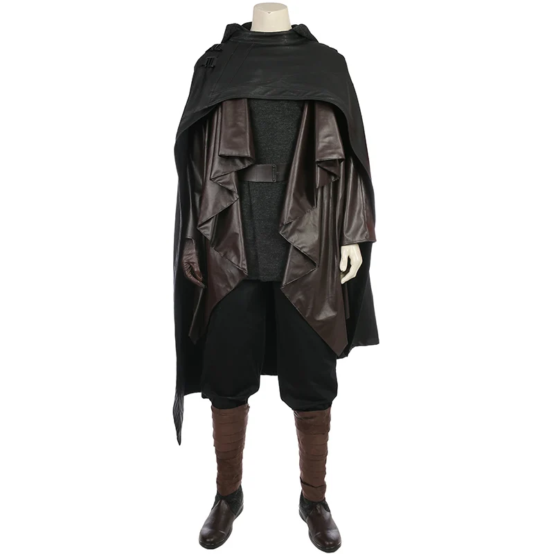 

Movie Star Wars: The Rise of Skywalker Jedi Knight Luke Skywalker Cosplay Costumes Haute Couture Halloween Men's Party Costumes