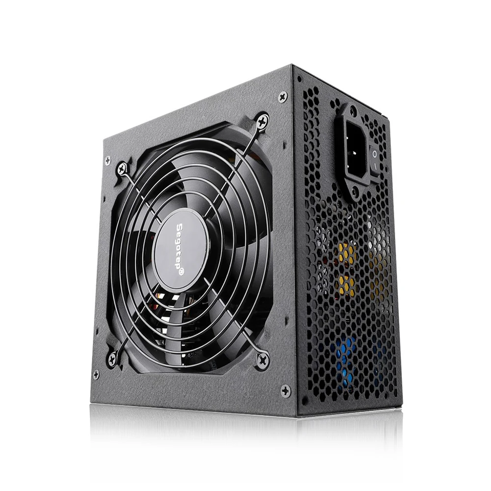 Segotep 600 Вт GP700G PC компьютерный блок питания игровой 12 В активный PFC 80Plus ЗОЛОТОЙ