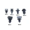 18PCS Auto Girder Frame Body Harness Electric Circuit Oil Water Pipe Barbed Cable Tie Fixed Base Plastic Fastener Clip Rivet ► Photo 2/6