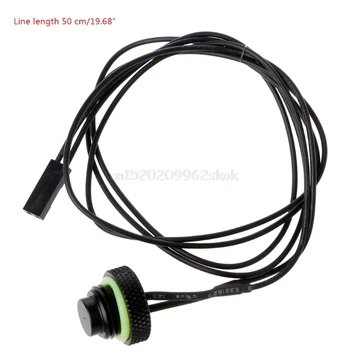 

Water Cooling System 10K Temperature Sensor G1/4" Stop Fitting 2-Pin Plug Cable Cooling System D23 Dropshipping