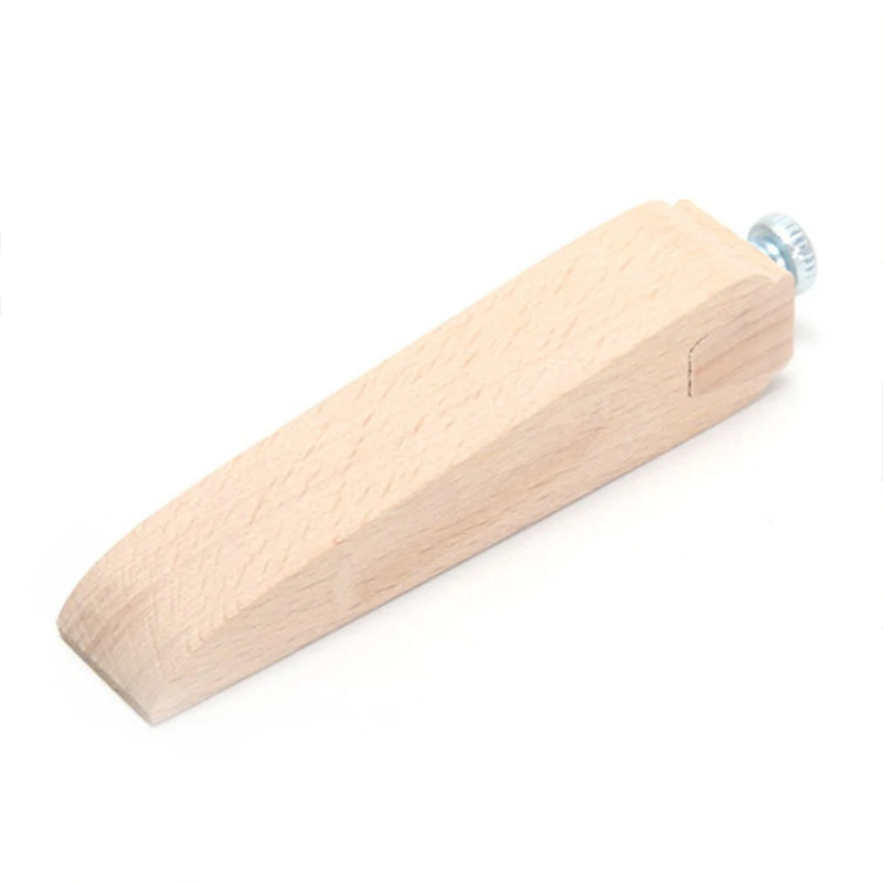 1 pcs Wooden Leather Sanding Block Handmade Leather Craft Tool Sandpaper Polishing Aids