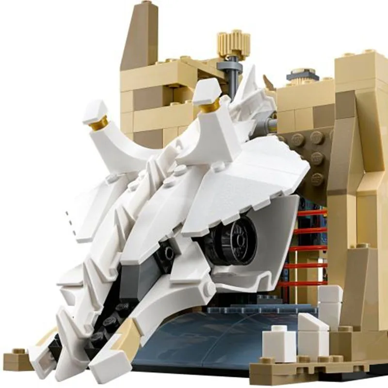 70596 модель ниндзя самурая X Cave Chaos, строительные блоки из 1253 деталей, кубики для мальчиков, подарки на день рождения, детские развивающие игрушки для детей