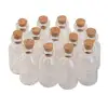 5ml Small Glass Jars With Cork Mini Empty Glass Bottles Wood Lid Glass Vial Wishing Bottles 18X40X12.5 mm 100 pcs 1
