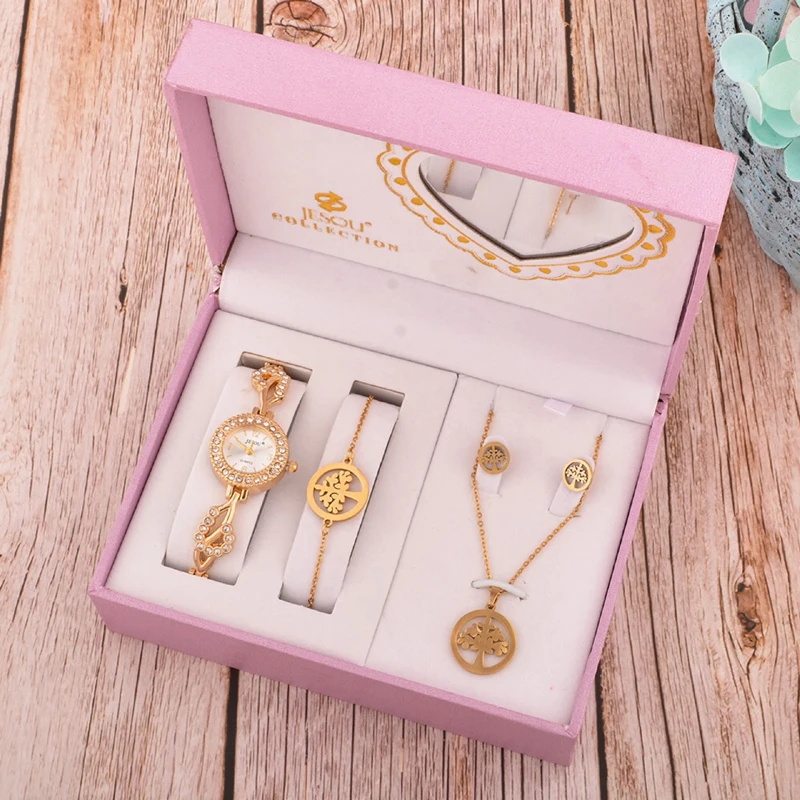 Cote D Azur Watch Necklace Earring Set | Earring set, Watch necklace, Necklace  earring set