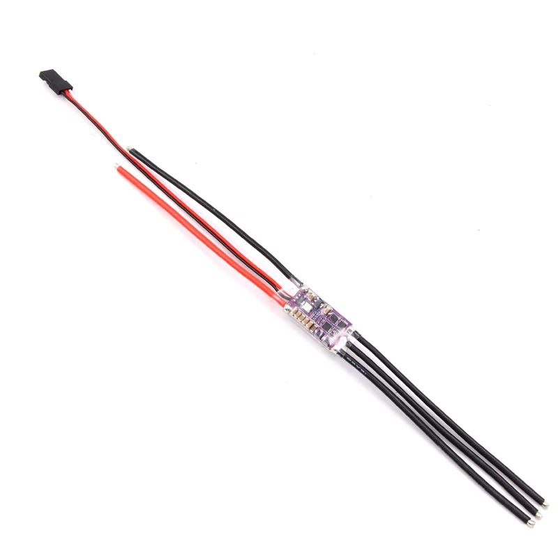 FATJAY 2-way 30A ESC thruster speed controller 2-6s 24V 5V/3A or 12V/2A BEC adjustable BEC for thruster RC boat