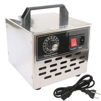 

5g Ozone Generator Ozone Machine 220V Timing Switch Air Purifier Sterilization Cleaning Formaldehyde Cleaner Disinfect Cleaner
