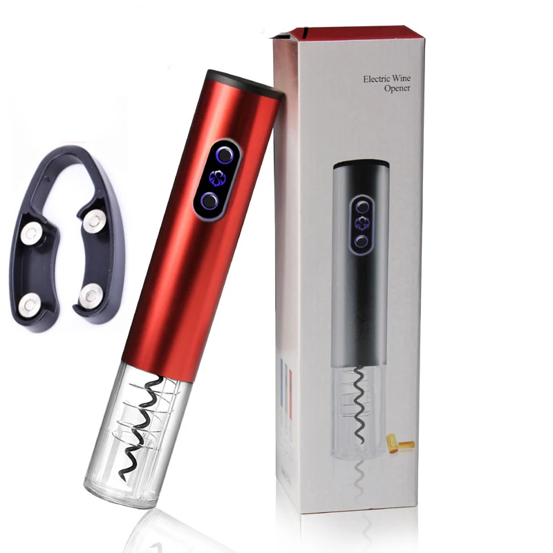 High Quality Electric Wine Bottle Opener Set Automatic Wine Bottle Opener Aluminum Bottle Opener Tool Can Be Customized LOGO