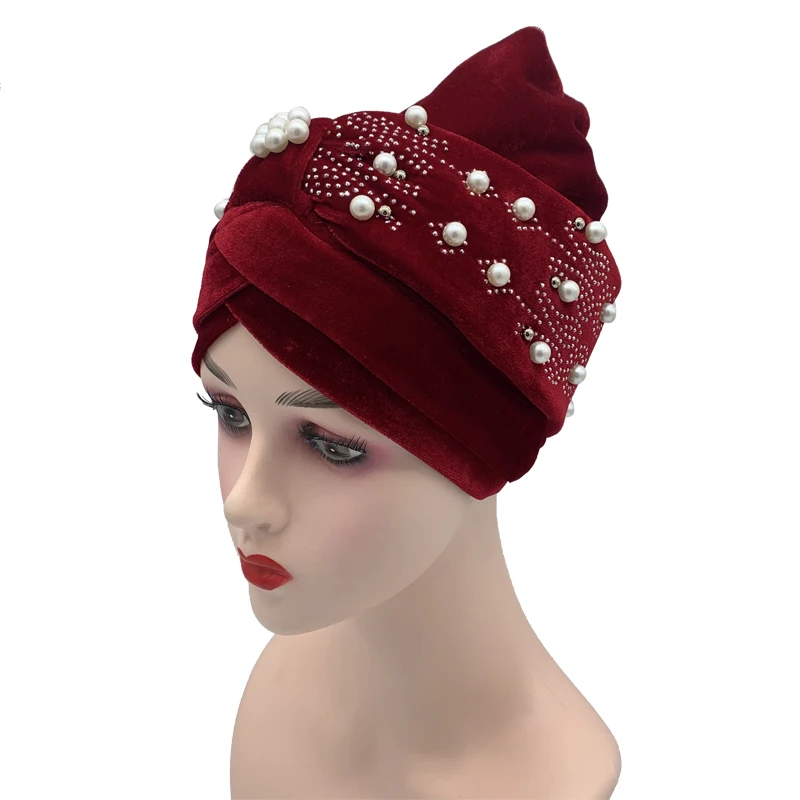 Gorro de turbante para mulheres, envoltórios de