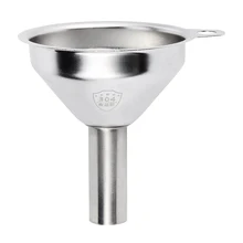 Серебряные мини стальные воронки для духов жидкое масло наполнение пустой бутылки 5,6 см