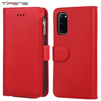 

Luxury Leather Case For Samsung Galaxy S20 Ultra S10 E S9 S8 Note 8 9 10 Plus Wallet Coque Cards Slot Etui Magnetic Phone Cover