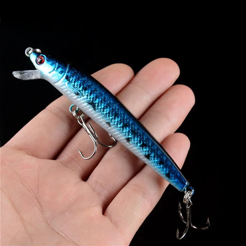 

Fishing lure bait 9.5cm/8.5g jigging lure sequin bait hook Crankbait fishing tackle False bait Fishing Wobblers lure