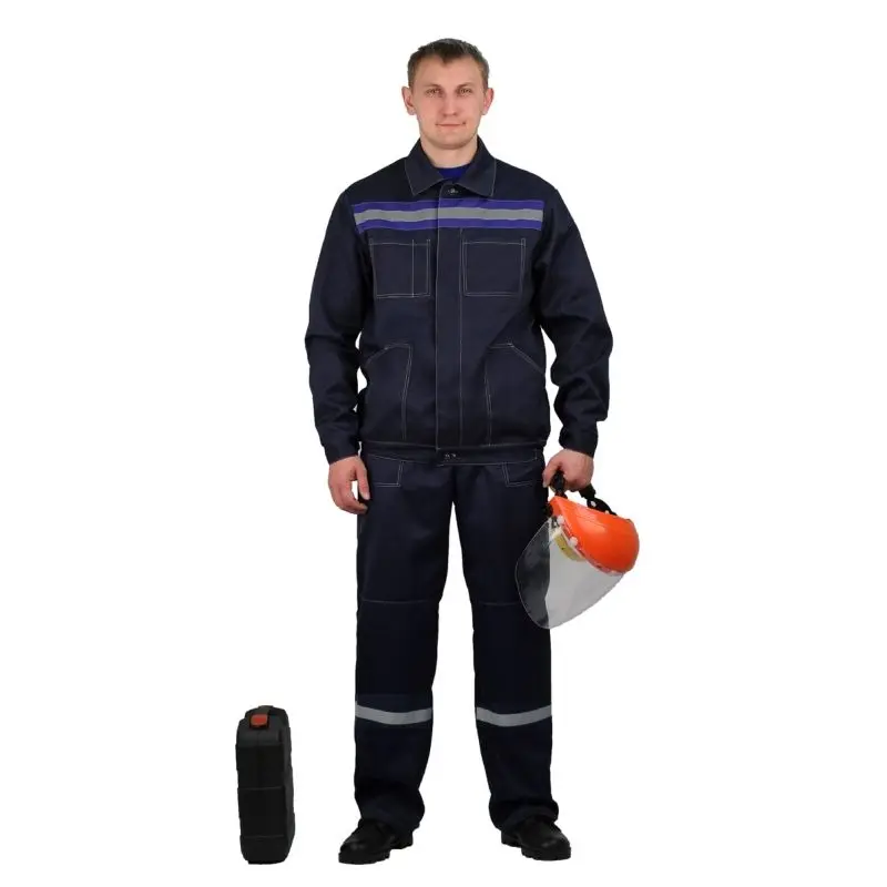 Костюм труженик-2 соп тк. Костюм рабочий 50 50. Синий/оранжевый. Костюм опз муж. Смесовая 50/50,220) п/к, т.