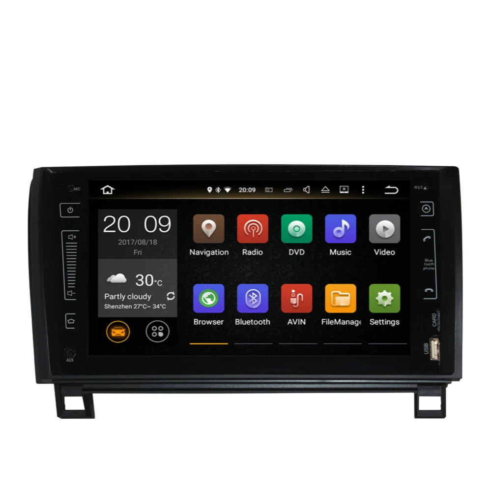 Автомобильный GPS-навигатор для Toyota Tundra/Sequoia 2007-2013 автомобильный радиоплеер с